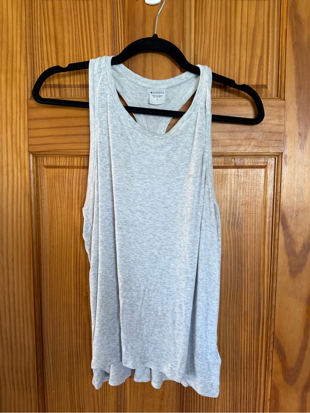 Athleta Heather Gray Racerback Tank